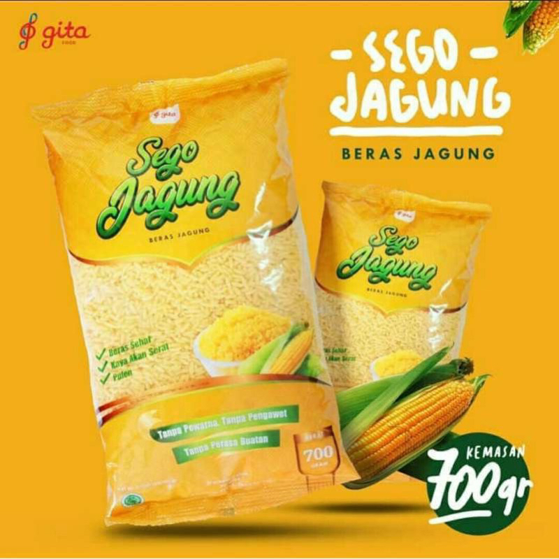 

Sego Jagung Nasi Jagung Beras Jagung 700 Gram