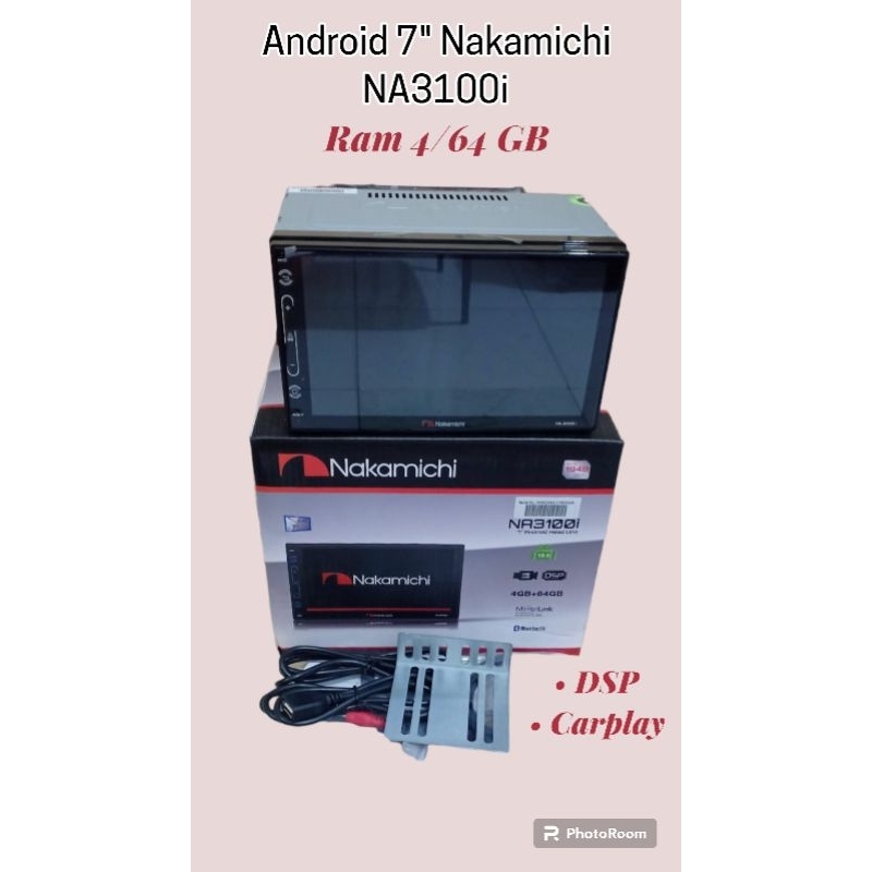 Head Unit Android Nakamichi 7 inch NA3100i ram 4 gb 64gb