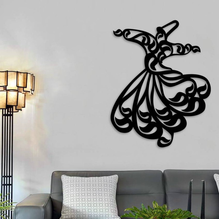 HIASAN DINDING AESTETIK KALIGRAFI( SEHARI JADI )KALIGRAFI ACRYLIC MIRROR MEWAH MENGKILAP /HIASAN DIN