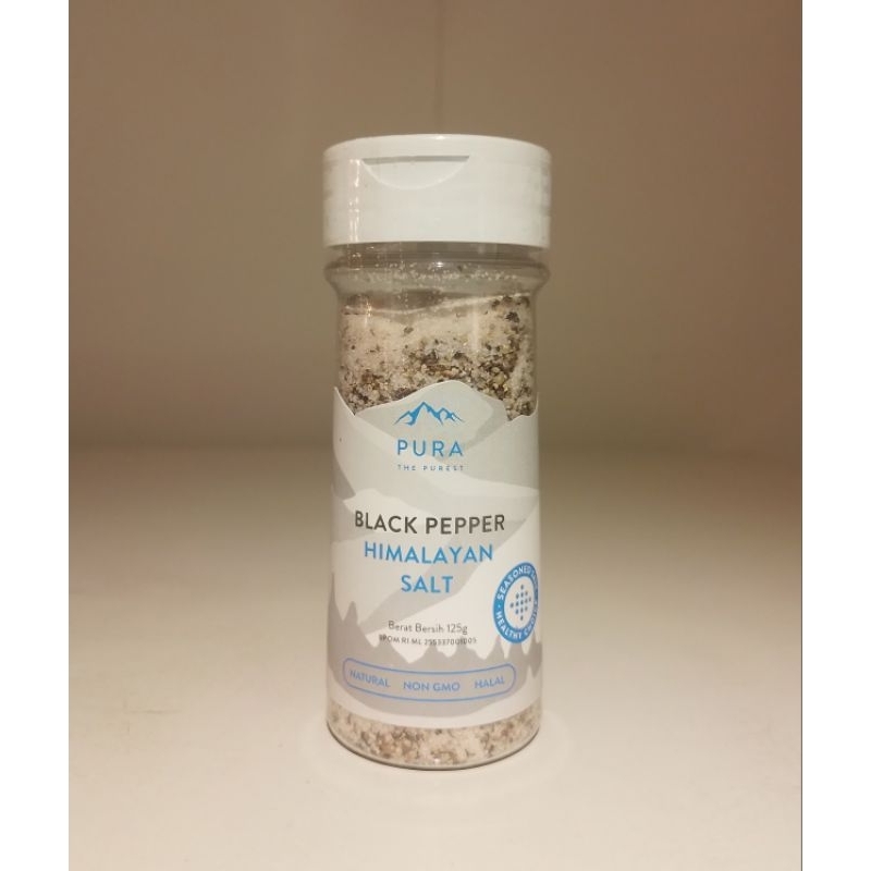 

Pura Himalayan Salt With Pepper 125gr