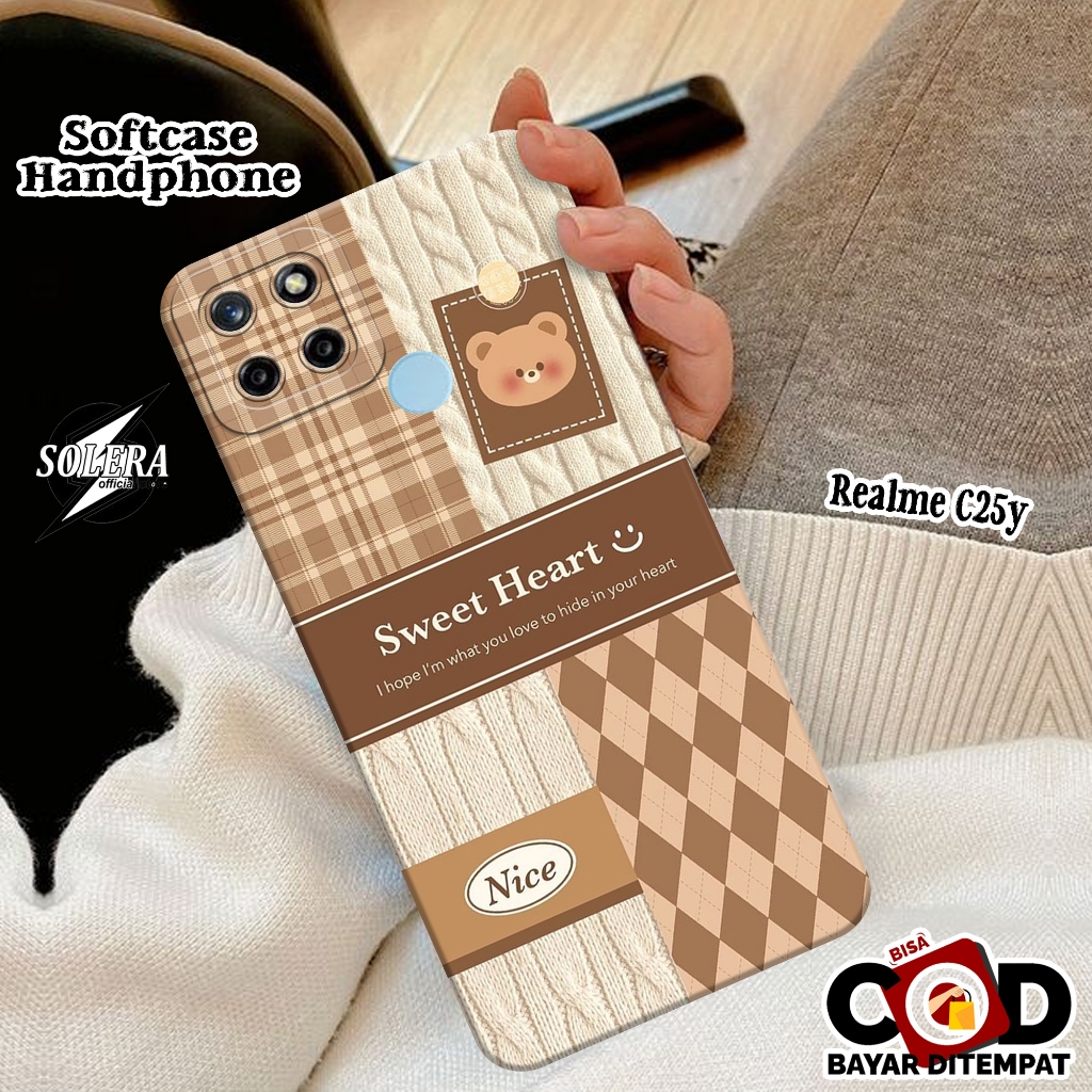 Case Realme C25Y Fashion Case Kartun Lucu Terbaru Silikon Pro Camera Softcase Realme C25Y Cover Hp K