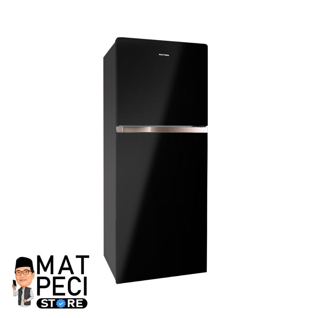 KULKAS 2 PINTU POLYTRON 240 LITER PRW-25MNX HITAM