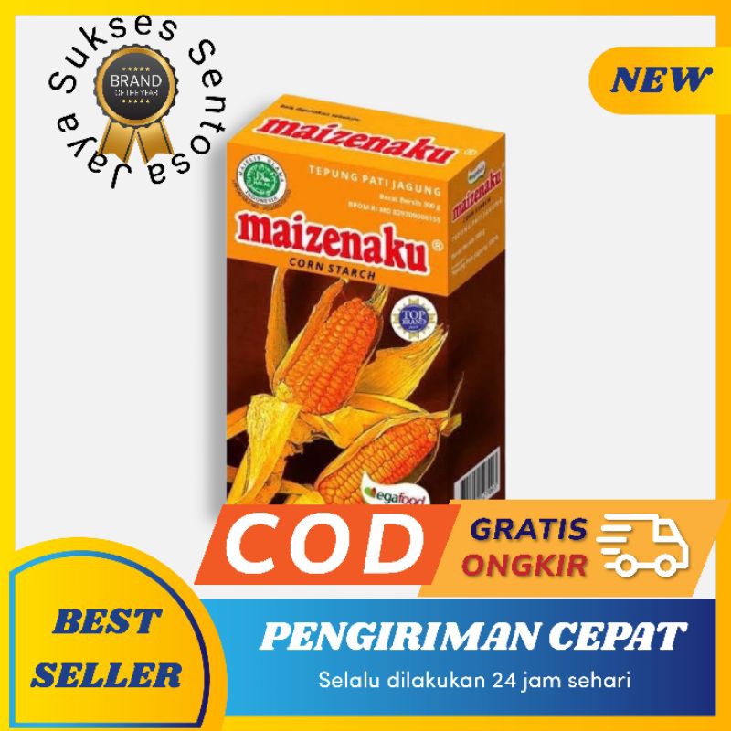 

Tepung Maizenaku 300GR /Corn Starch Maizena Pati jagung