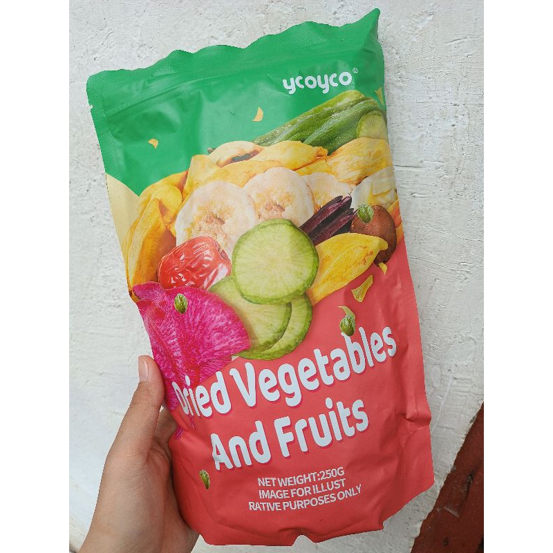 

dried mix vegetable and fruit