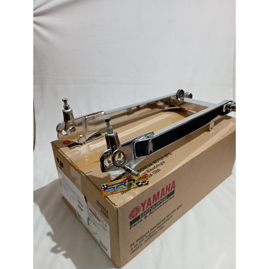 SWING ARM RX KING CHROME FORK BELAKANG ORI 3KA-F2110-00-33 CROME STELAN RANTAI LENGAN AYUN