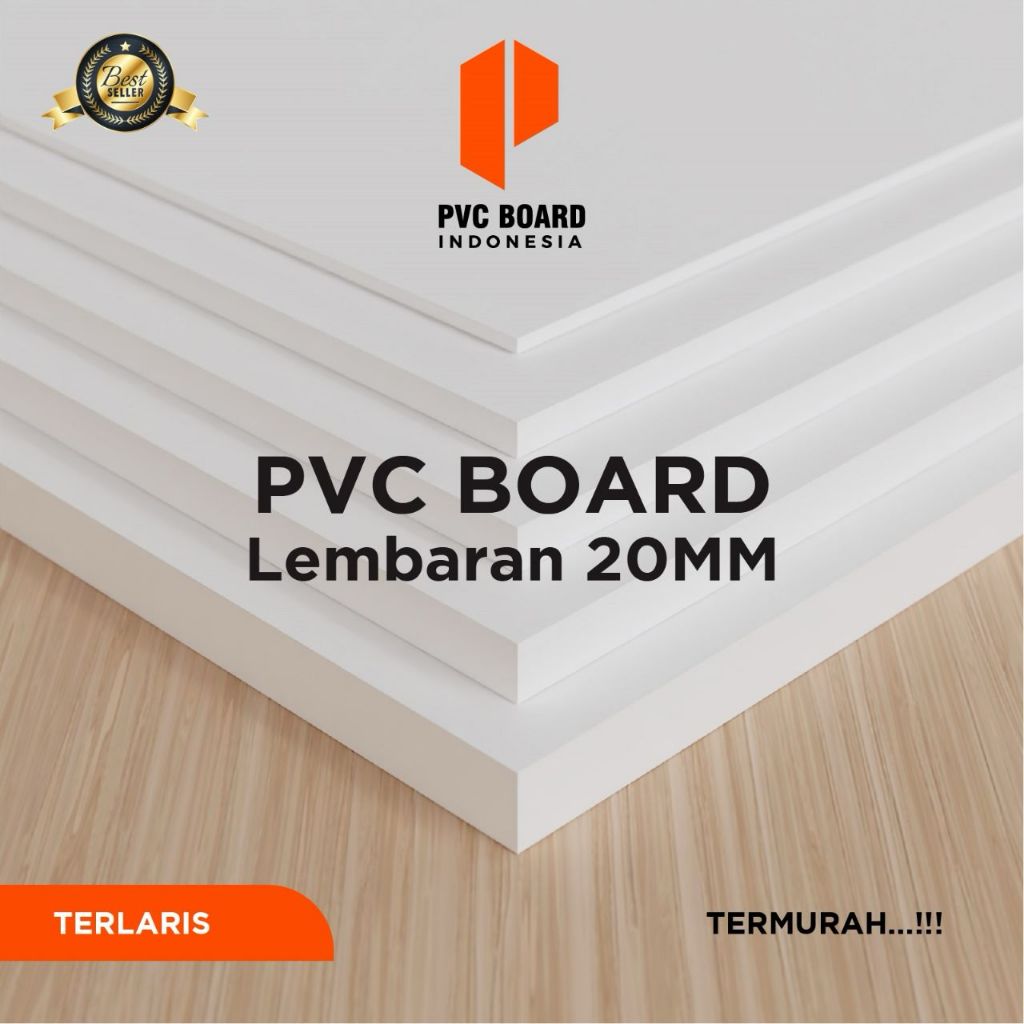 PVC Board Lembaran 20mm Ukuran 122x244cm | PVC Foam Board