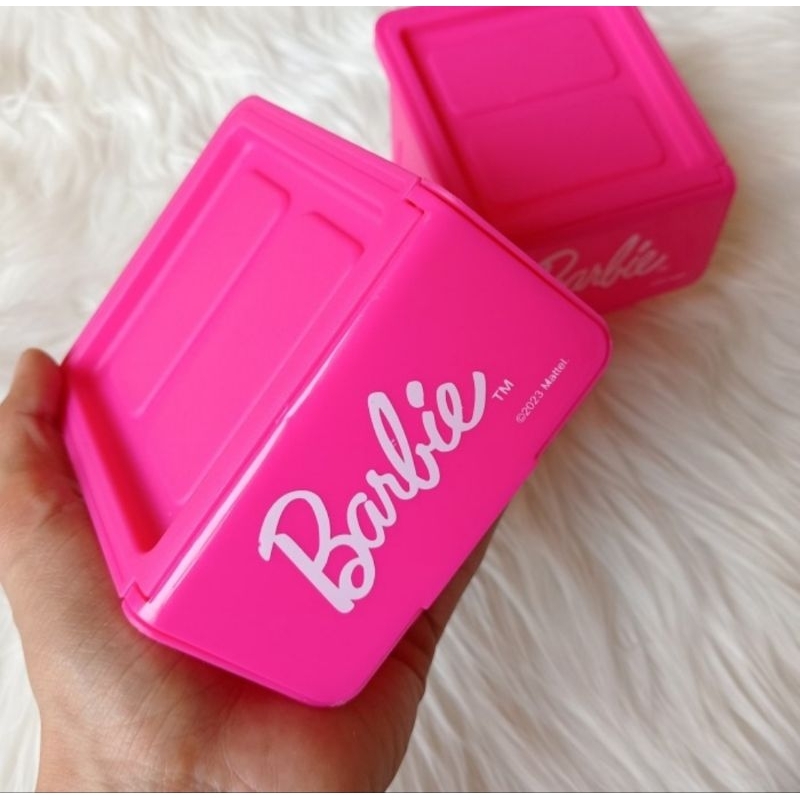 Miniso Kotak Penyimpanan Barbie - Barbie Collection Storage Box with Front Opening