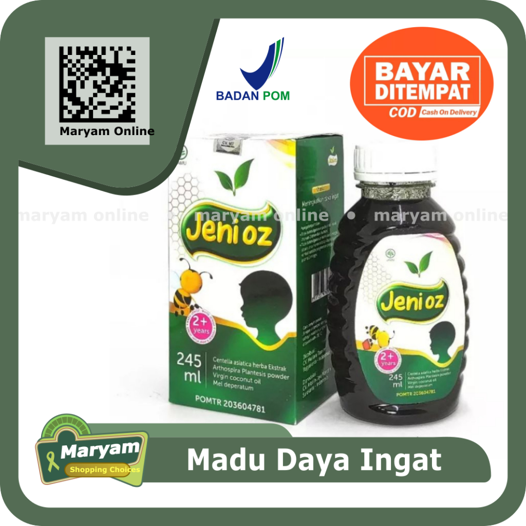 

Madu Jenioz Meningkatkan Daya Ingat