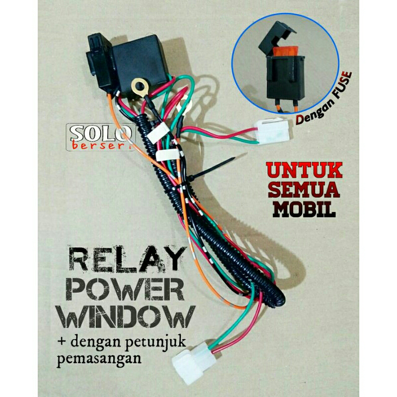 Relay Power Window mobil