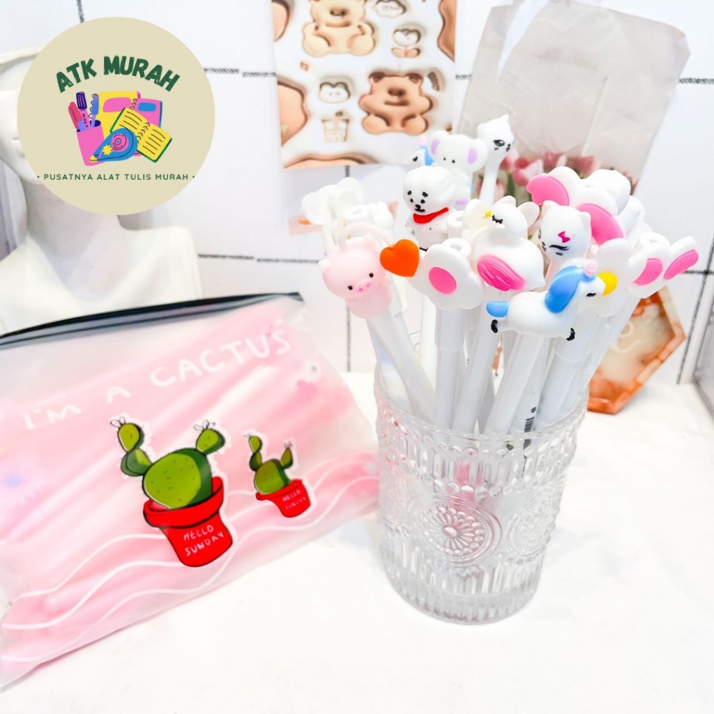 

POUCH PULPEN ISI 20 PCS WARNA WARNI SESUAI WARNA TERMURAH ALAT TULIS SEKOLAH AESTHETIC KOREA COD