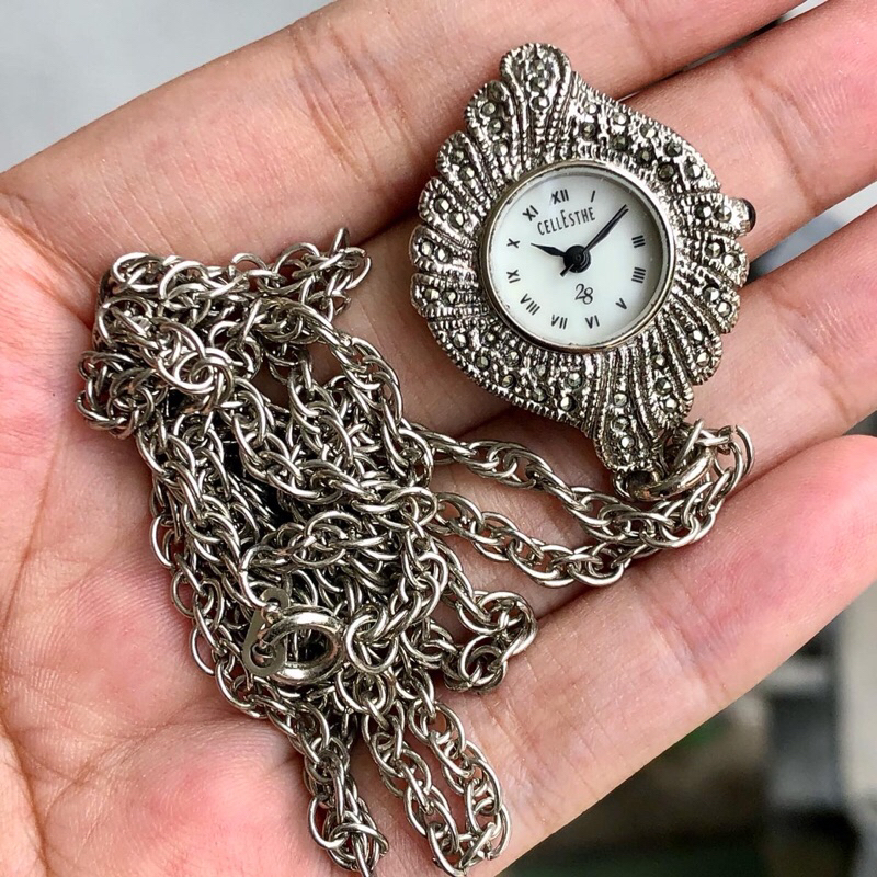 Callesthe Antique Necklace Watch
