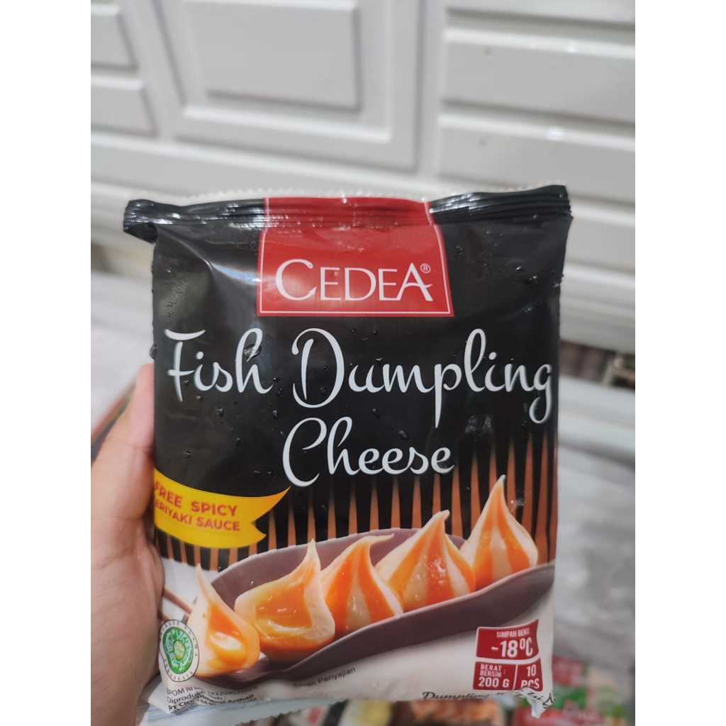 

Frozen Food Bandung Cedea Dumpling Cheese 200gr