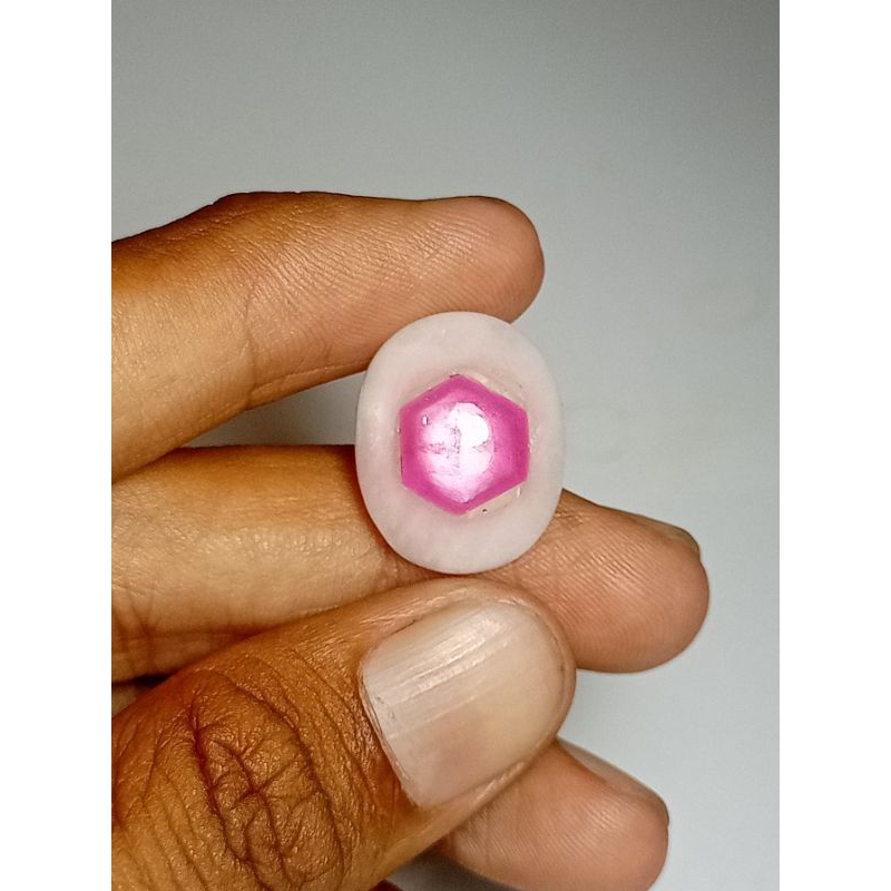 Batu Permata Natural Ruby Mozambique