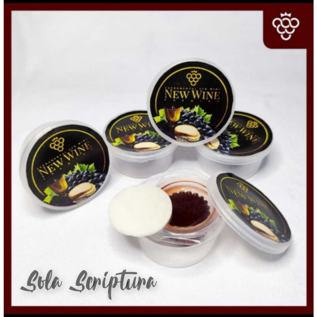 

Minuman Perjamuan Gereja Premium Paket Thinwall + Hosti Polos Isi 1