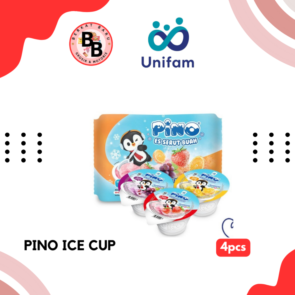 

[BB SNACK] PINO ICE CUP ANEKA RASA PACK ISI 4 PCS