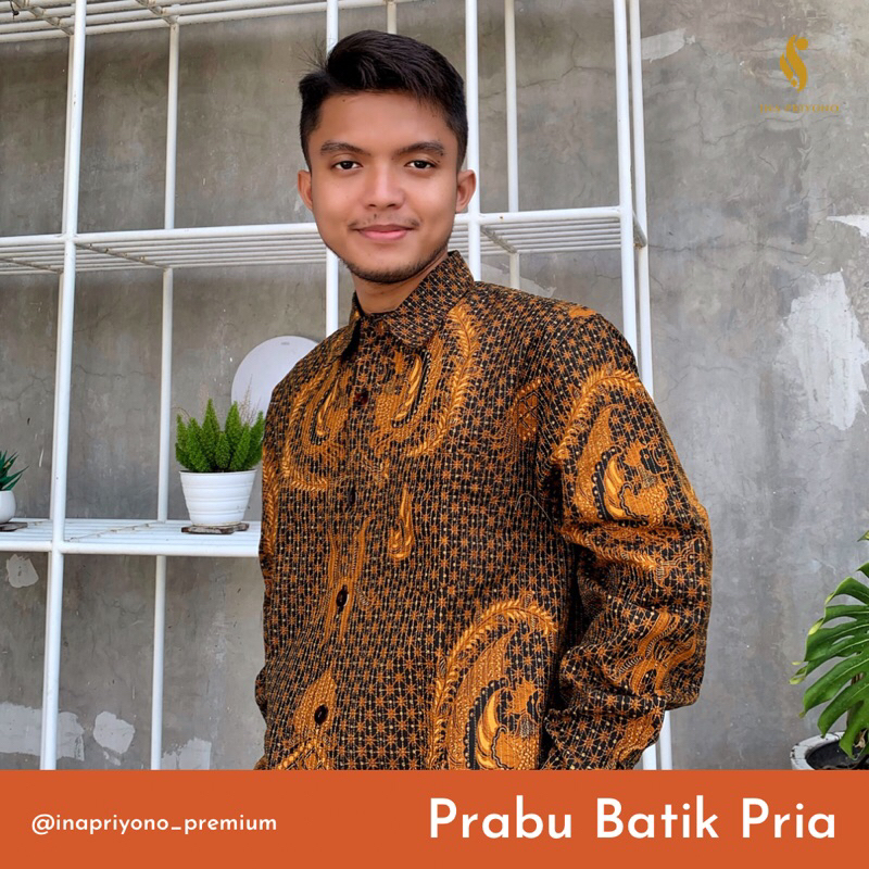 PRABU BATIK PRIA / KEMEJA BATIK PRIA / ATASAN BATIK PRIA