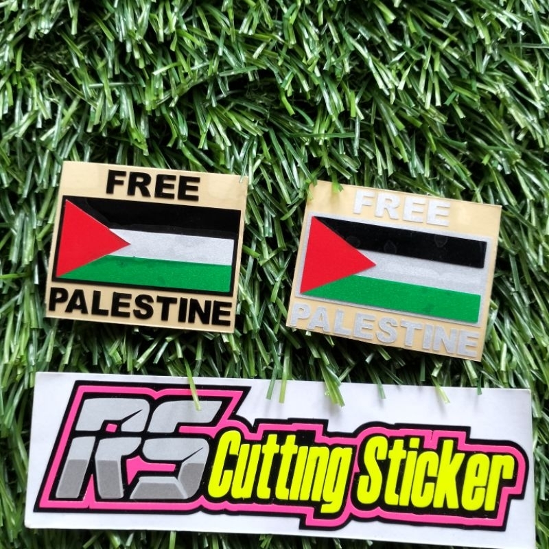 

STICKER BENDERA PALESTINA FREE PALESTINE STICKER CUTTING