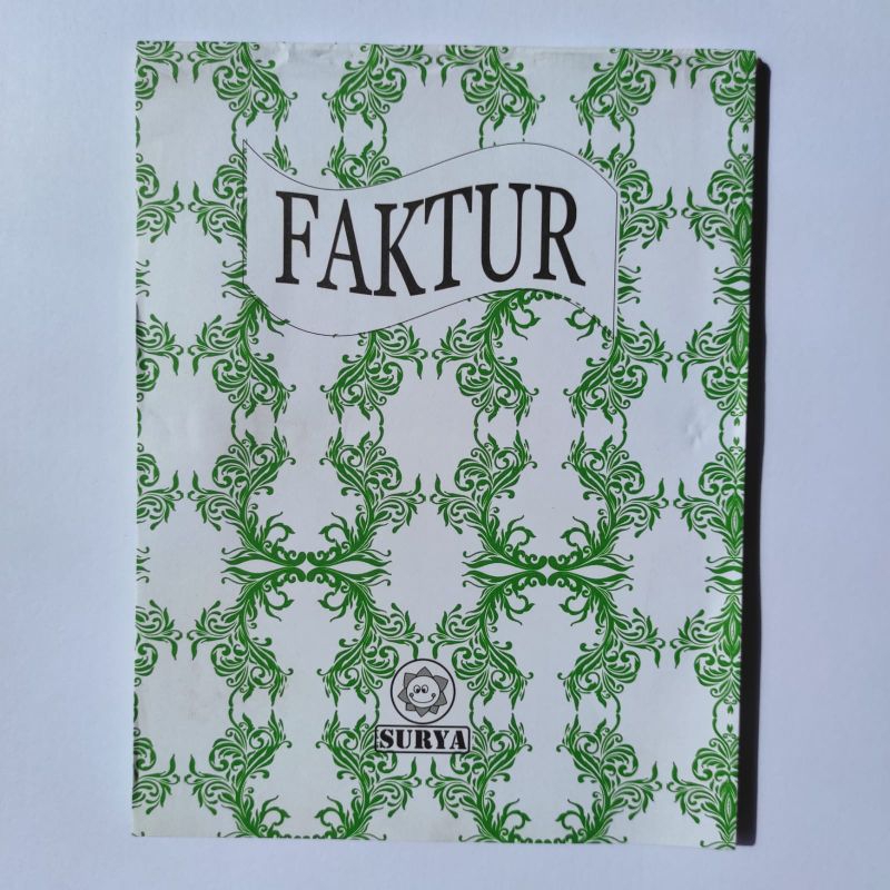 

Bon Faktur NCR Rangkap 2 besar SURYA 1 bungkus isi 12 blok