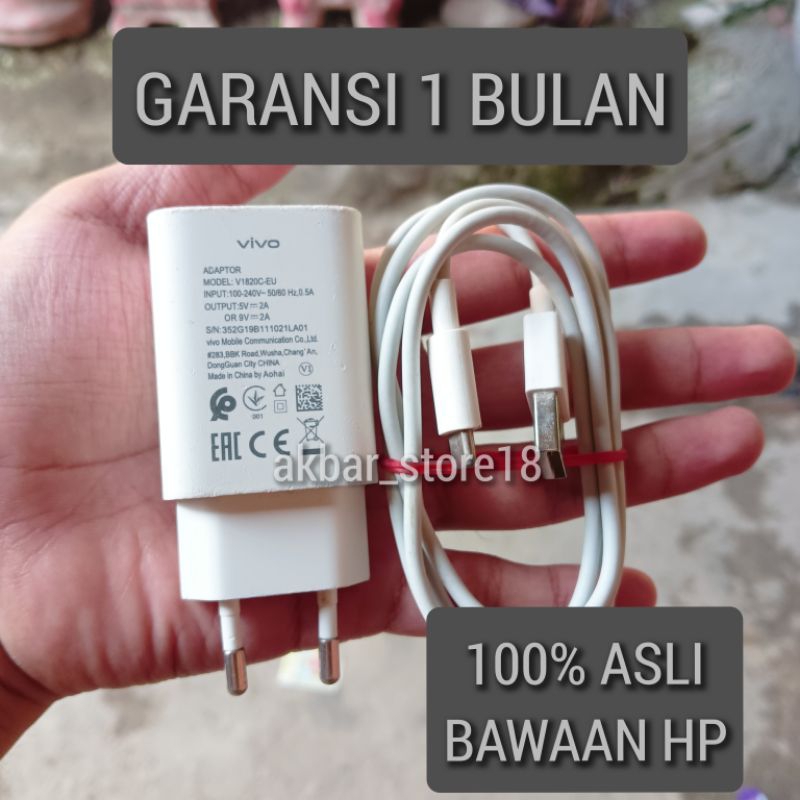 Charger Vivo original copotan 18watt fastcharging