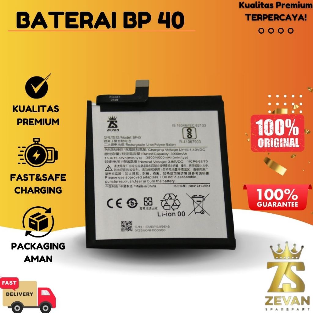 BATTERY XIAOMI BP40 (MI 9T PRO)