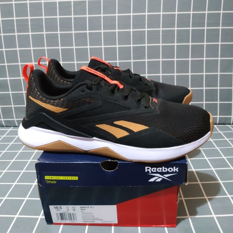 Sepatu Reebok Nanoflex TR 2 Men Black Original Resmi