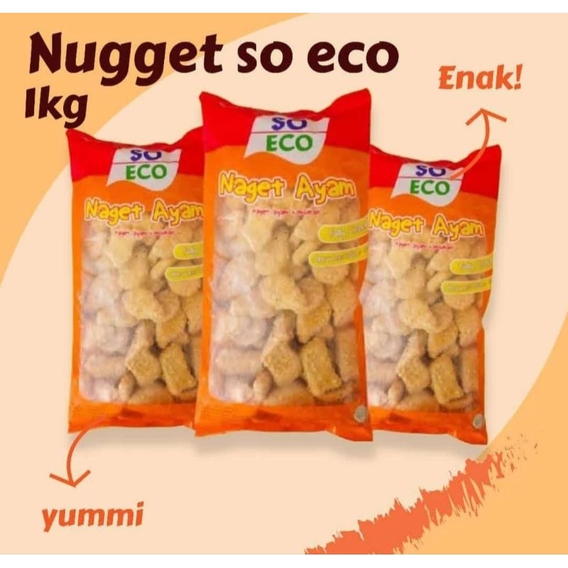 

So Eco Naget 1kg Naget Ayam Enak