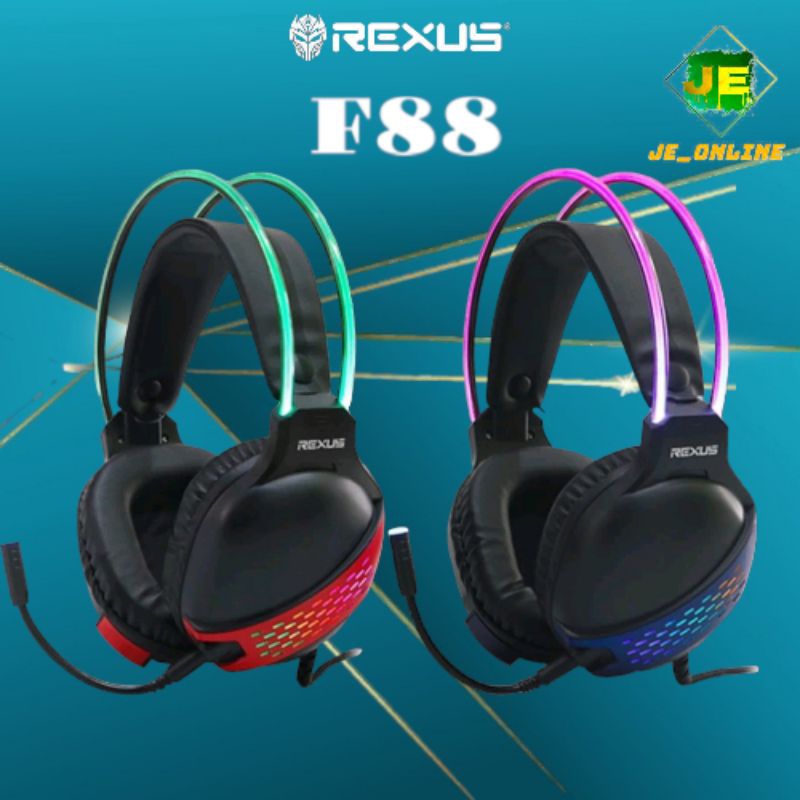 Headset gaming Rexus Vonix F88 RGB