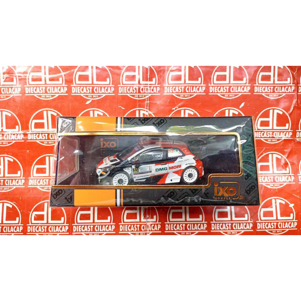 IXO 1/43 Toyota Yaris GR Rally Monza 2021