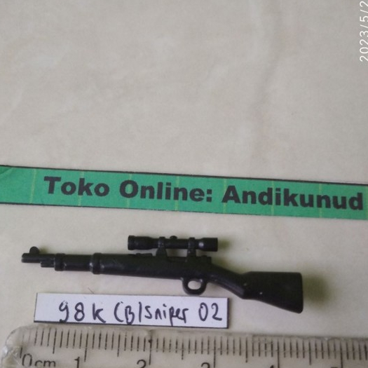 Minifigure world war ww2 senjata guns karabiner 98K (B) Sniper O2