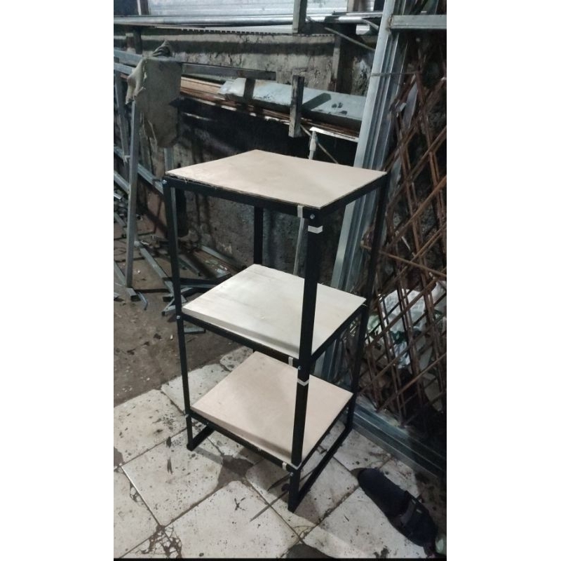 Rak Aquarium 40x40 3 susun / Rak Serbaguna / Rak Barang