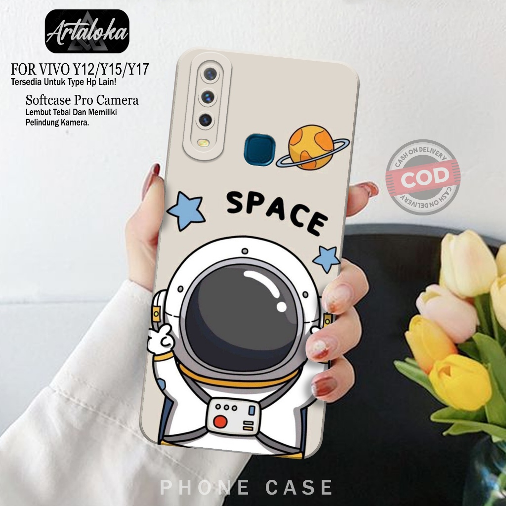 Softcase Hp Vivo Y12/Y15/Y17 Fashion Case Astronod Case Vivo Y12/Y15/Y17 Silikon TPU Pro Camera Casi