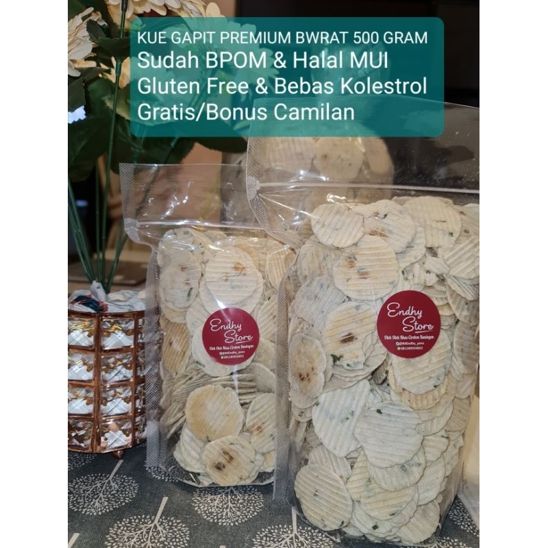 

CAMILAN SEHAT KUE GAPIT PREMIUM KHAS CIREBON VARIAN KACANG BAWANG