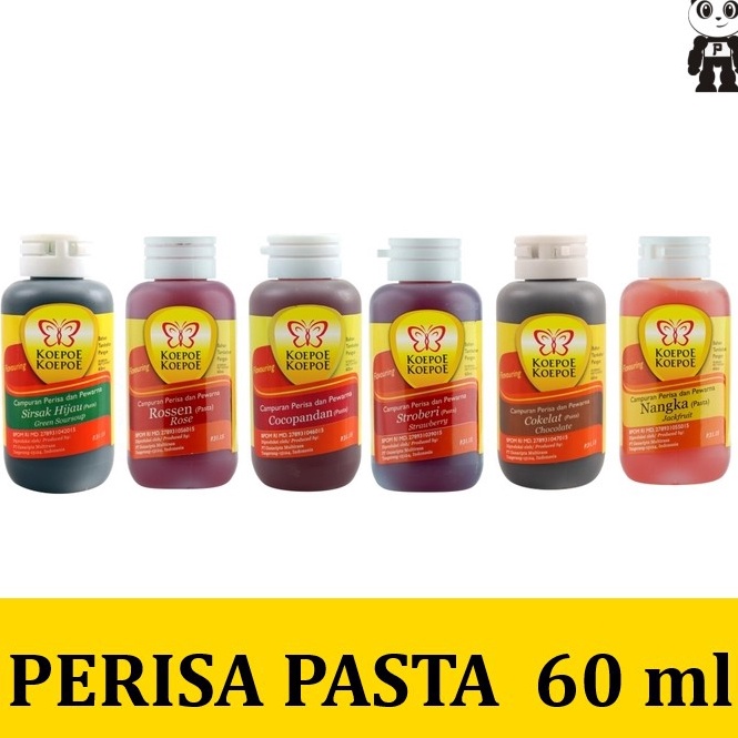 

[W0V] KOEPOE KOEPOE Pasta Perisa Komplit 60ml Moka Vanilla Lemon Pandan Alpukat Durian Coklat Santan Melon 64