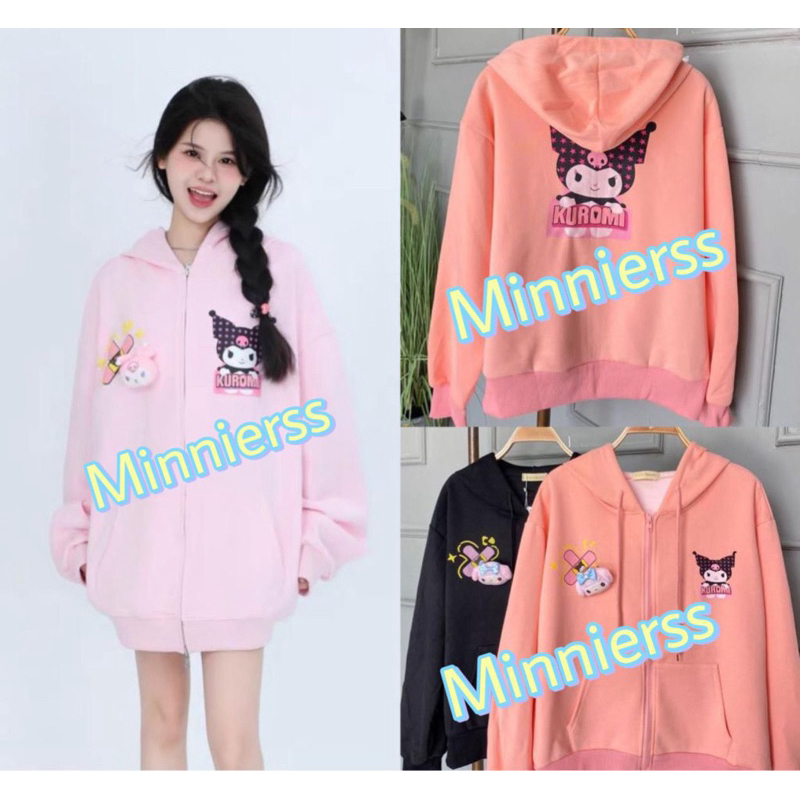Jaket kuromi import/ Jaket import/ Jaket kartun import