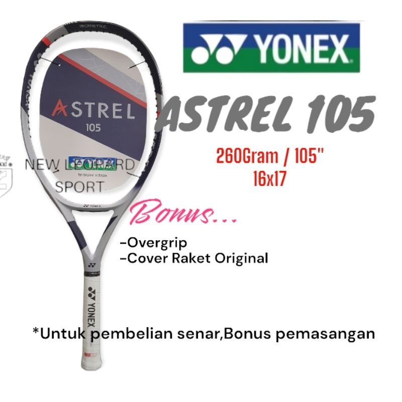 Raket tenis Yonex ASTREL 105 260Gram Grey/blue