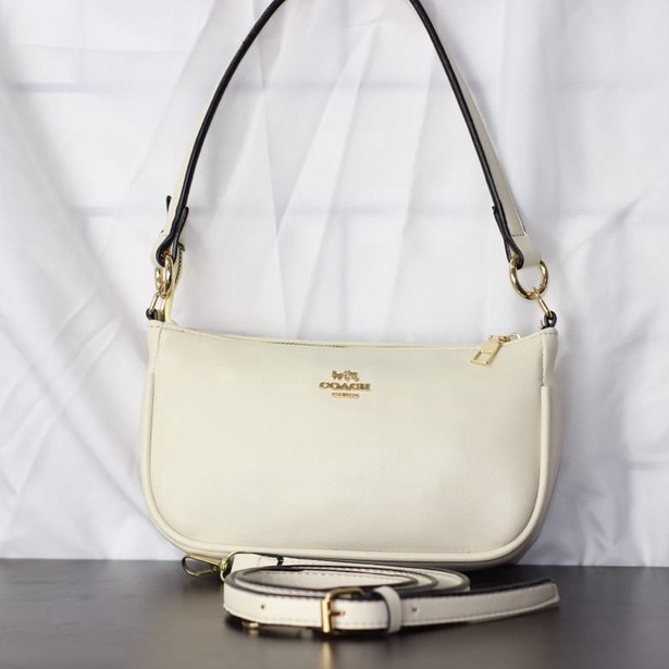 BOOMING Coach Top Handle Pouch Signature Mini Tas Selempang 2 Tali Full Colour | Mini Shoulders Bag 