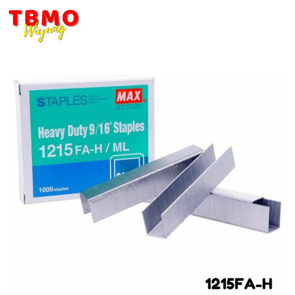 

TBMO Refill Staples / Isi Staples Max Uk. 23/15 1215FA-H - Pcs