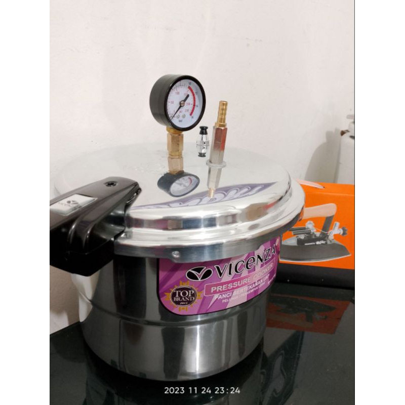 setrika uap presto Laundry&rumahan 12L