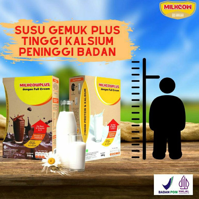 

Promo Spesial 11.11 MILKCOW Plus Penggemuk dan Peninggi Badan Tinggi Kalsium Satu-satunya