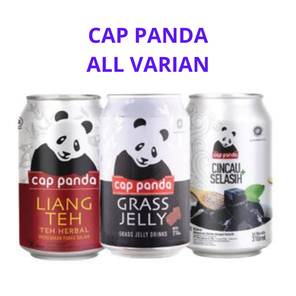 

Cap Panda Minuman Cincau selasih Liang Teh Kaleng 310 ML