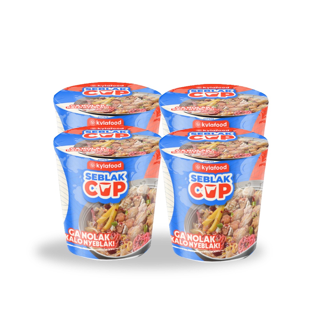 

HARGA GROSIR Kylafood Seblak CUP isi 4 pcs serbuuu !