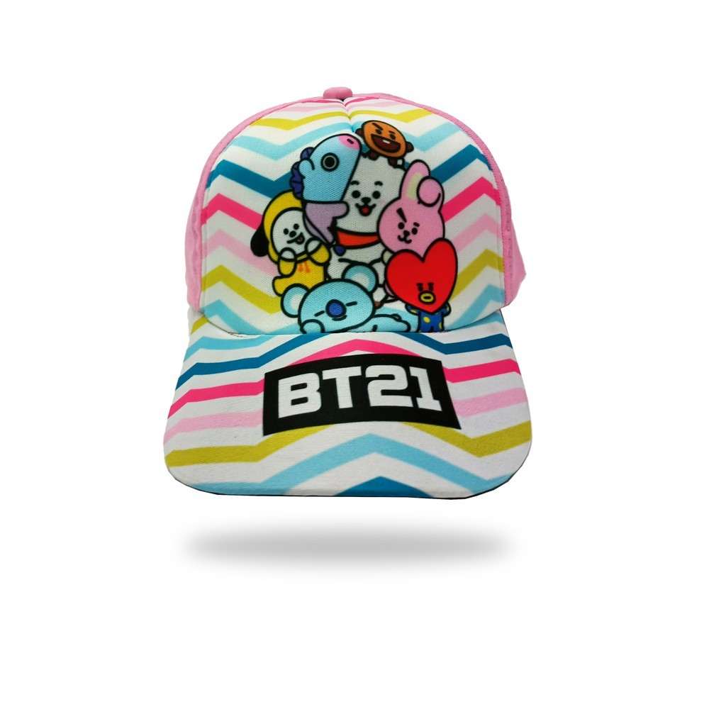 TOPI ANAK PEREMPUAN BT21 BTS