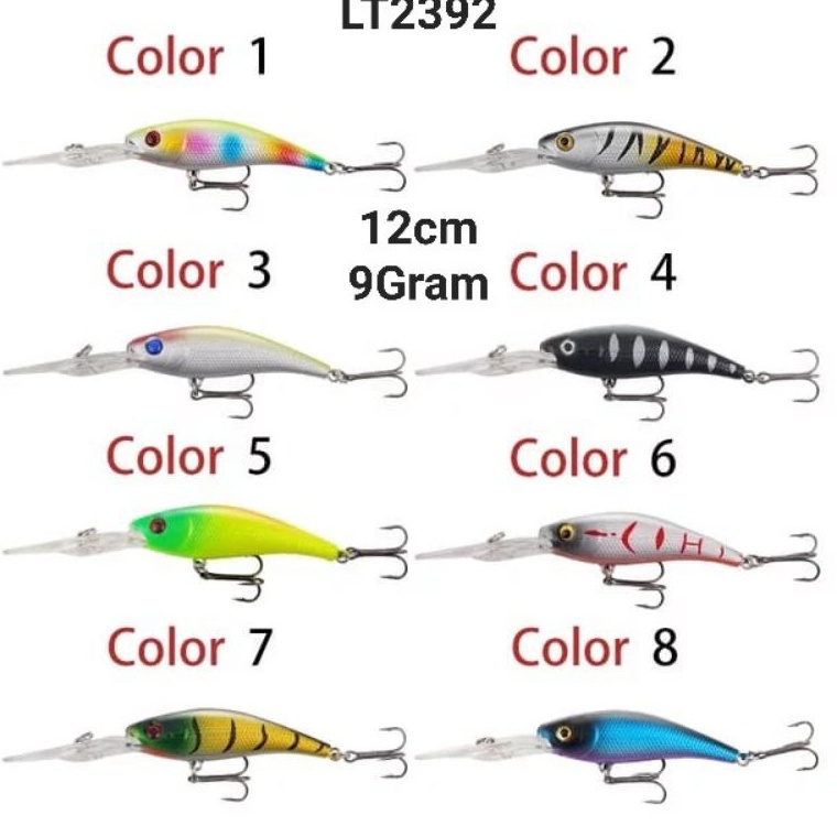 Umpan Minnow floating lidah panjang LT2392