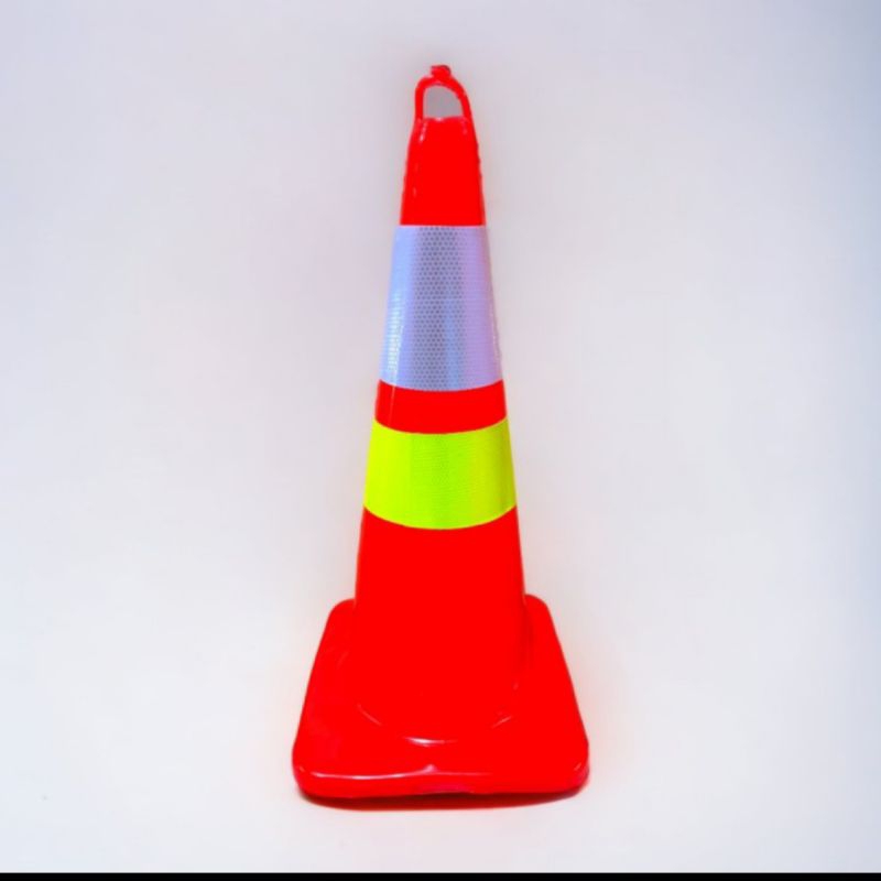 Traffic Cone kerucut lalu lintas 70cm / Traffic cone - Cone lalu lintas 70cm