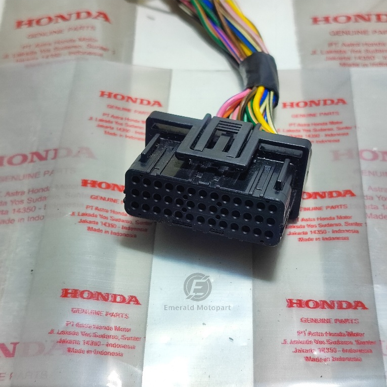 Kabel soket socket ecu ecm acg pin 39 honda pcx 160 beat new led scoopy new k2f genio vario 150 new 