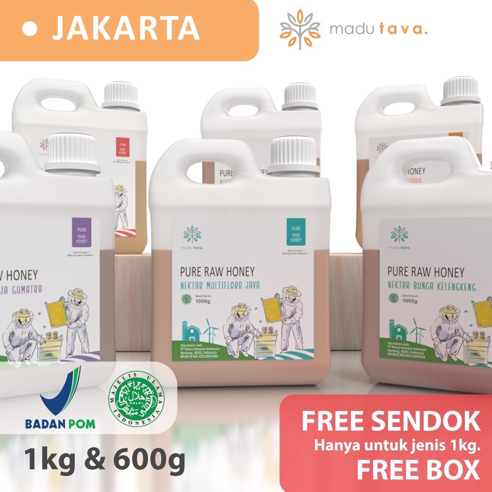 

✨STAR✨ Madu Murni Asli Tava Grade A Variant Nektar 100% Alami Pure Natural Raw Honey Minuman Kesehatan !!!