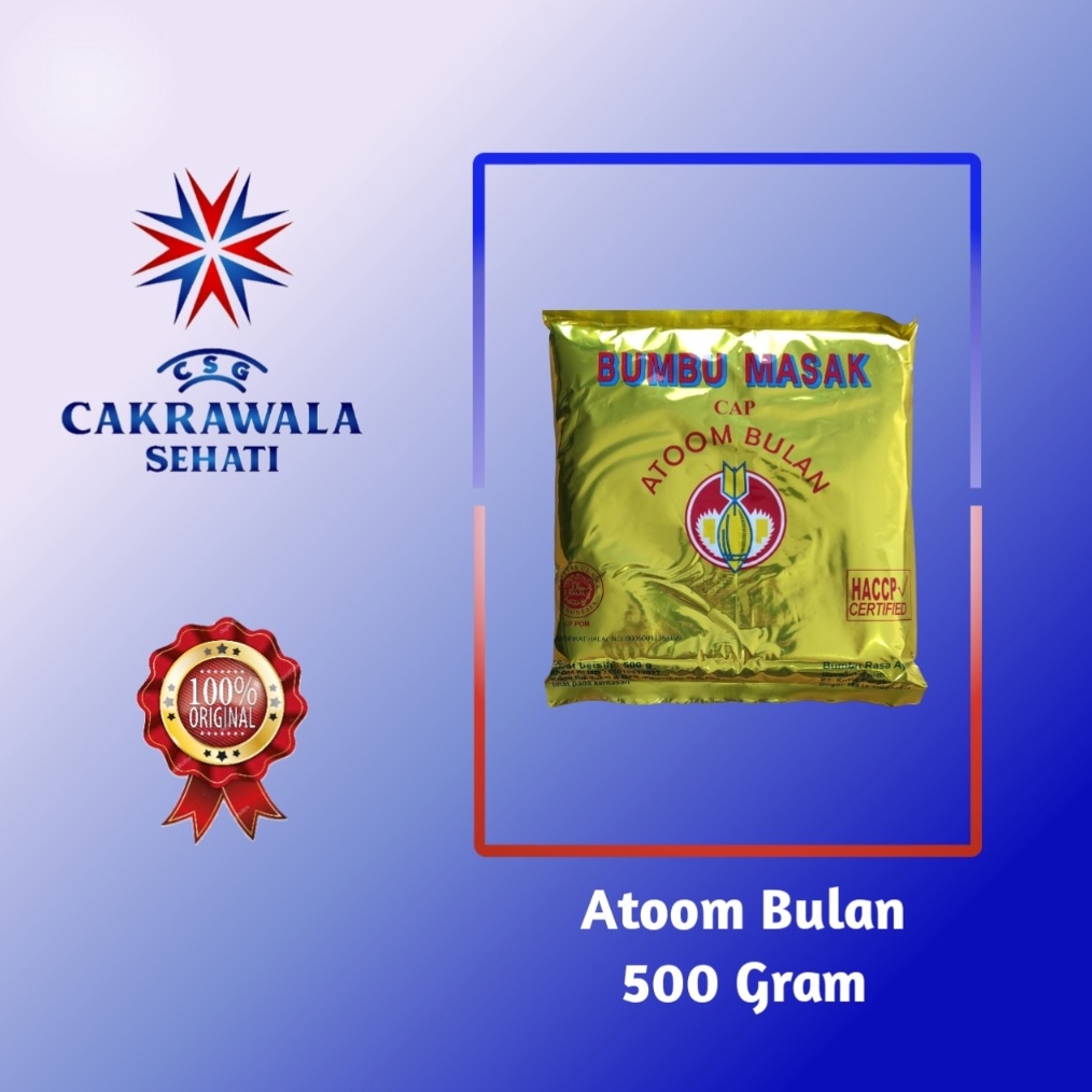 

✨TERBARU✨ Atoom Bulan Bumbu Masak 500 g !!