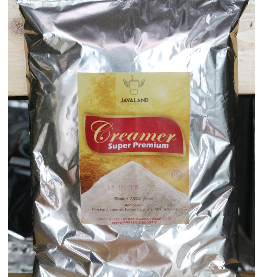 

SFYJ0928 (COD )NEW_PRODUCT Javaland Bubuk Creamer / Krimer 1Kg - Super Premium | Non Dairy | Creamy Café