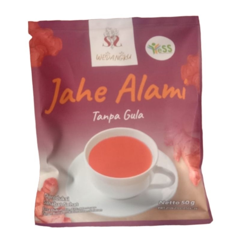 

Jahe bubuk alami tanpa gula Wedangku