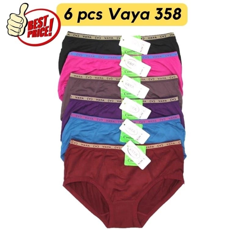 VAYA [ 6 pcs ] Celana Dalam Wanita Dewada VAYA 358// VAYA 3583